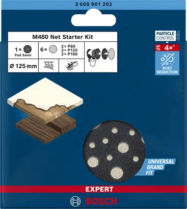 Početnički komplet brusnih mreža EXPERT M480