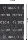 Bosch EXPERT N880 flis jastučić srednje veličine S 152x229 mm.
