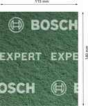 Bosch flis jastučić 115x140 mm, vrlo fini, zeleni.