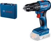 Bosch GSB 185-LI akumulatorska bušilica s kovčegom za nošenje.