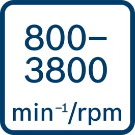  Broj okretaja bez opterećenja 800 – 3800 min-1