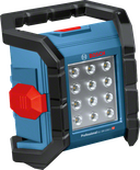 Bosch GLI 18V-1200 C bežična radna svjetiljka s LED zaslonom.