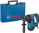 Bosch GBH 3-28 DRE rotacijska čekić bušilica s kovčegom za nošenje.