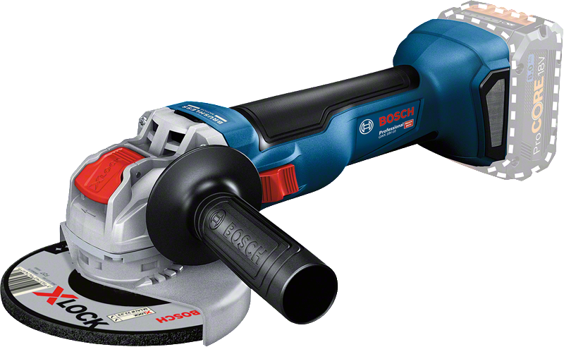 Bosch GWX 18V-10 akumulatorska kutna brusilica s X-LOCK-om.