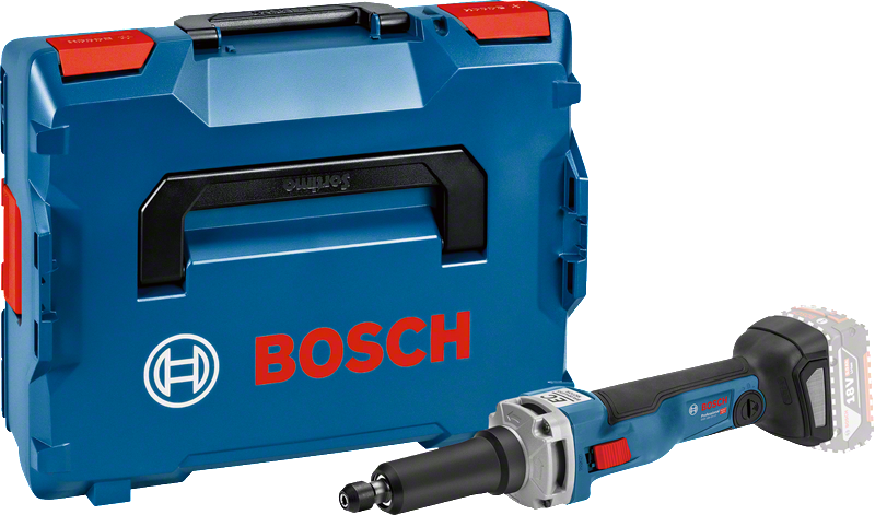Bosch GGS 18V-23 LC akumulatorska ravna brusilica s koferom.