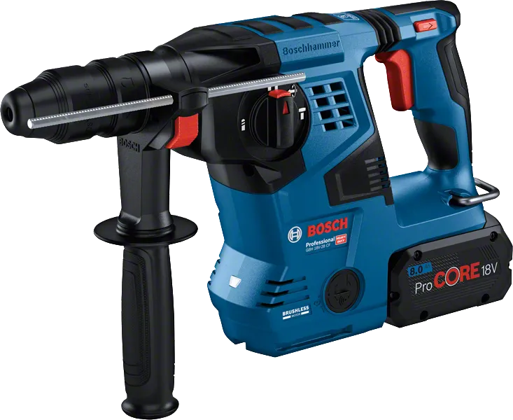 Bosch GBH 18V-28 CF akumulatorski bušaći čekić s SDS plus sistemom.