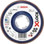 Bosch X-LOCK lamelni disk X551 za metal, granulacije 120.