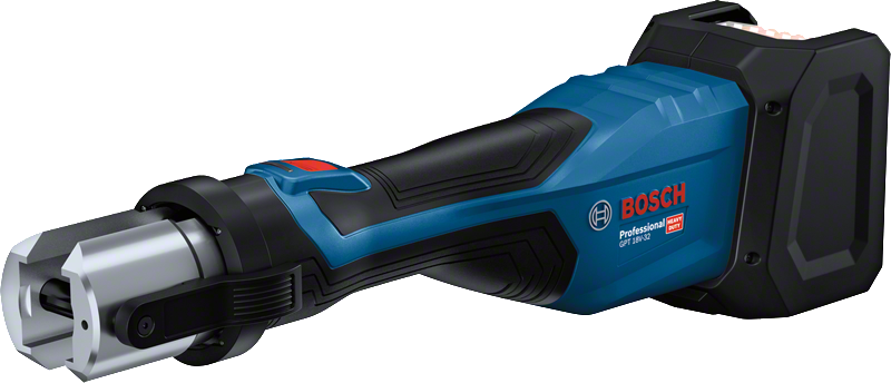 Bosch GPT 18V-32 akumulatorski alat za skidanje neravnina s cijevi.