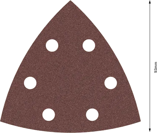 Bosch PRO F460 brusni list 93x93 mm granulacije 180.