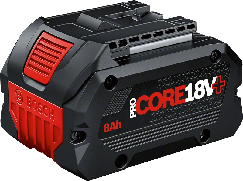 Bosch ProCORE18V+ baterijski paket od 8,0 Ah.