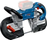 Bosch GCB 18V-127 akumulatorska tračna pila za rezanje metala.