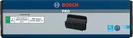 Bosch PRO set udarnih nasadnih ključeva dubine 1/2 inča, 9 dijelova.