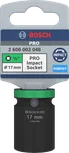 Bosch PRO udarni nasadni ključ 1/2 inča 17 mm robustan.