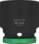 Bosch PRO udarni nasadni ključ 1/2 inča 30 mm sa zelenim prstenom.