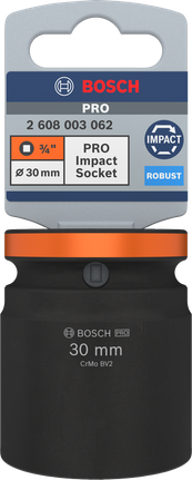 Bosch PRO udarni nasadni ključ 3/4 inča 30 mm.