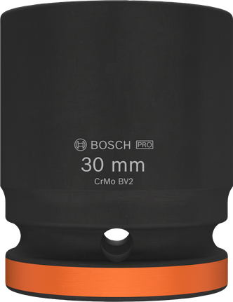 Bosch PRO udarni nasadni ključ 3/4 inča 30 mm s narančastim prstenom.