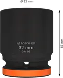 Bosch PRO udarni nasadni ključ 3/4 inča 32 mm za teške uvjete pričvršćivanja.