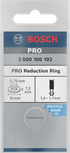 Bosch PRO redukcijski prsten 16 x 1,2 x 12,75 mm.