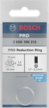 Bosch PRO redukcijski prsten 20×1,5×16 mm.