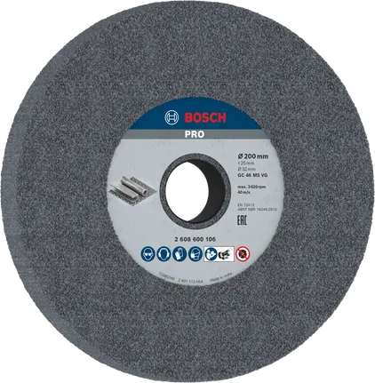 Bosch PRO brusna ploča za metal 200x25x32 mm G46.
