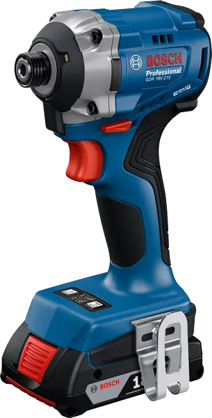 Bosch GDR 18V-215 akumulatorski udarni odvijač za zadatke pričvršćivanja.