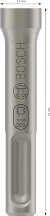 Bosch PRO SDS plus odvijač za šipku 58 mm za udarne bušilice.
