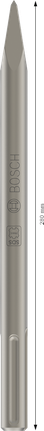 Bosch PRO SDS max-4C šiljasto dlijeto 280 mm.