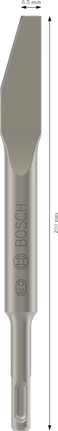Bosch PRO SDS plus dlijeto za grabljanje morta 200 mm.
