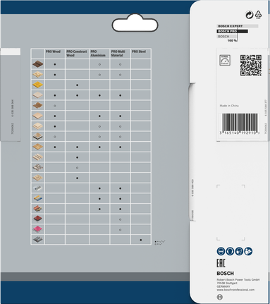 Bosch PRO Multi Material kružna pilna ploča 150 x 2 x 20 mm.
