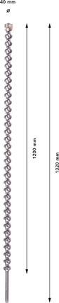 Bosch PRO SDS-max-7 svrdlo 40x1200x1320 mm.
