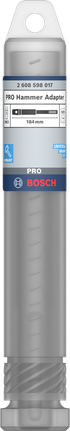 Bosch PRO adapter za čekić SDS-max na Morseov konus MK3.
