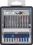 Bosch PRO set od 10 listova ubodne pile za drvo i metal.