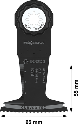Bosch PRO PAII 65 APB višenamjenski alat, oštrica 65 x 55 mm.