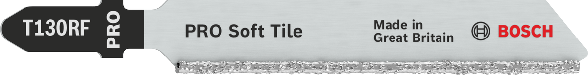 Bosch PRO Soft Tile T130RF list ubodne pile za meku keramiku.