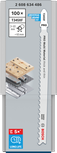 Bosch PRO Multi Material T345XF pakiranje listova ubodne pile, 100 komada.