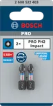 Bosch PRO PH2 udarni bitovi 25 mm, pakiranje od 2 komada.