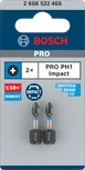 Bosch PRO PH1 udarni bitovi 25 mm, pakiranje od 2 komada.