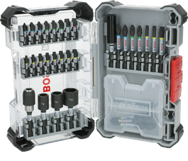 Bosch PRO set bitova za udarni odvijač, 33 dijela s kodiranjem u boji.