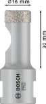 Bosch PRO keramička kružna bušilica za suho rezanje promjera 16 mm.