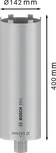 Bosch PRO suha kruna za bušenje 142x400 mm s UNC od 1 1/4 inča.