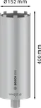 Bosch PRO krunska bušilica za suho bušenje 152x400 mm za beton.