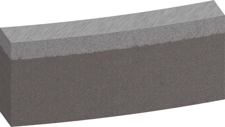 Bosch PRO segment za rezanje jezgri za mokro rezanje 200 mm, visina 10 mm.