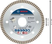 Bosch PRO keramički dijamantni disk 115 mm za rezanje pločica.