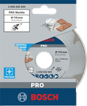 Bosch PRO dijamantni disk za mramor 115 × 22,23 mm.
