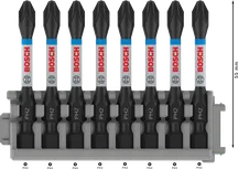 Bosch PRO Phillips udarni svrdla PH2 55 mm set, 8 dijelova.