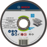 Bosch PRO rezna ploča od nehrđajućeg čelika i metala 125 mm.