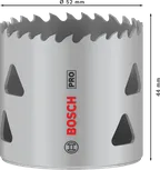 Bosch PRO Multi Material rupna pila s navojem 52 mm.