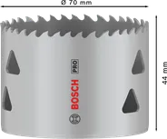 Bosch PRO Multi Material rupna pila s navojem 70 mm.