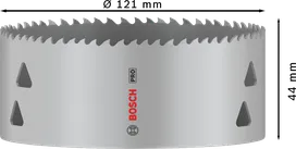 Bosch PRO Multi Material kružna pila 121 mm za svestrano rezanje.