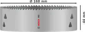 Bosch PRO višenamjenska kružna pila 168 mm za svestrano rezanje.